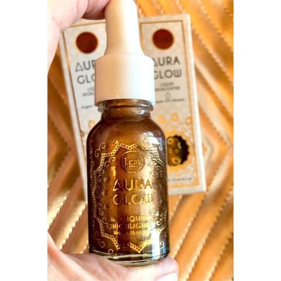 J. CAT BEAUTY - NWTIB - 2-Pack Aura Glow Liquid Highlighter in “Pink Goddess” . - Picture 2 of 14